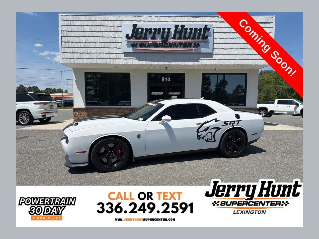 White 2021 Dodge Challenger SRT Hellcat Redeye for sale in Lexington, NC