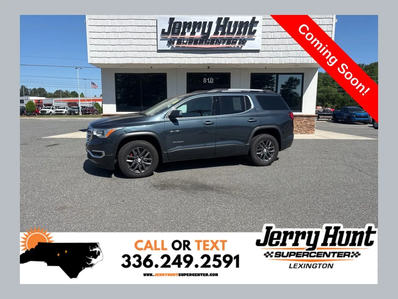 Unknown 2019 GMC Acadia SLT-1 for sale in Lexington, NC