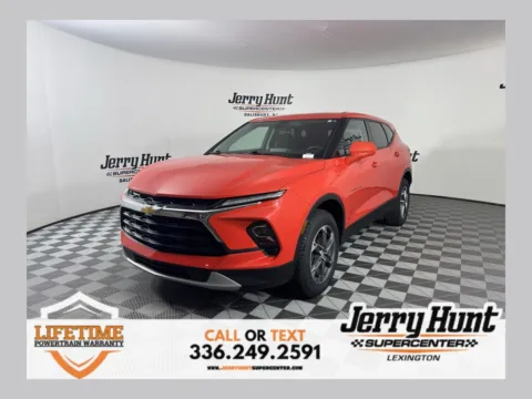 Orange 2025 Chevrolet Blazer LT for sale in Lexington, NC
