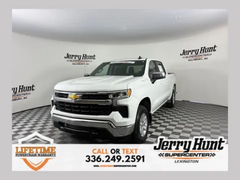 White 2025 Chevrolet Silverado 1500 LT for sale in Lexington, NC