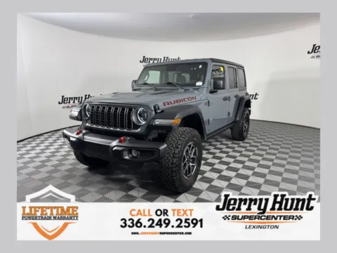 Gray 2025 Jeep Wrangler Rubicon for sale in Lexington, NC