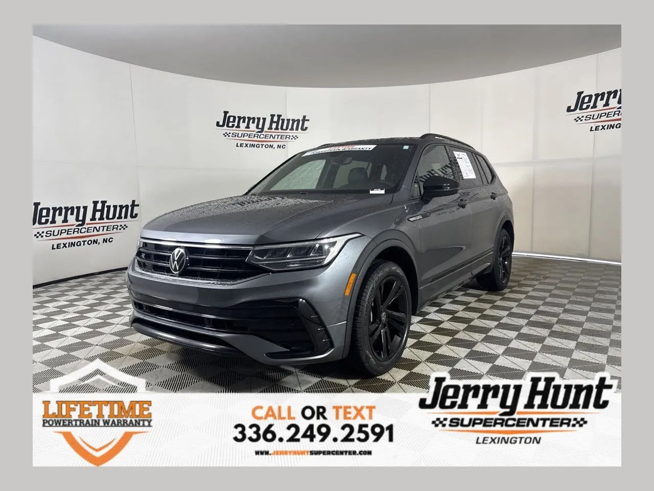 Gray 2023 Volkswagen Tiguan 2.0T SE R-Line Black for sale in Lexington, NC