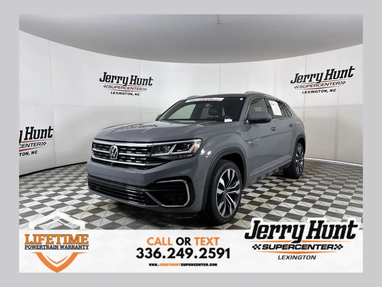 Gray 2022 Volkswagen Atlas Cross Sport 3.6L V6 SEL Premium R-Line for sale in Lexington, NC