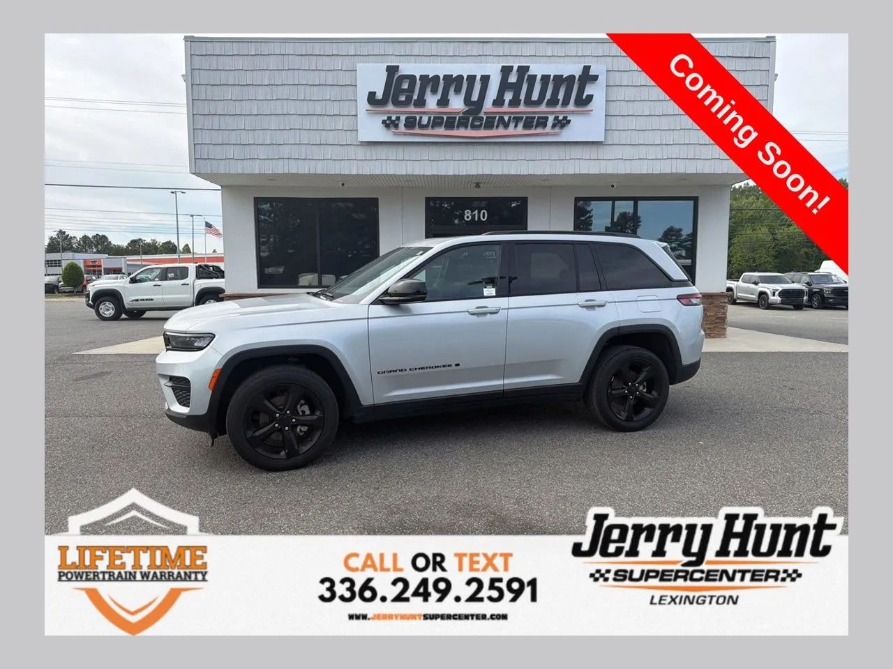 Silver 2023 Jeep Grand Cherokee Altitude X for sale in Lexington, NC