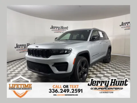 Silver 2023 Jeep Grand Cherokee Altitude X for sale in Lexington, NC