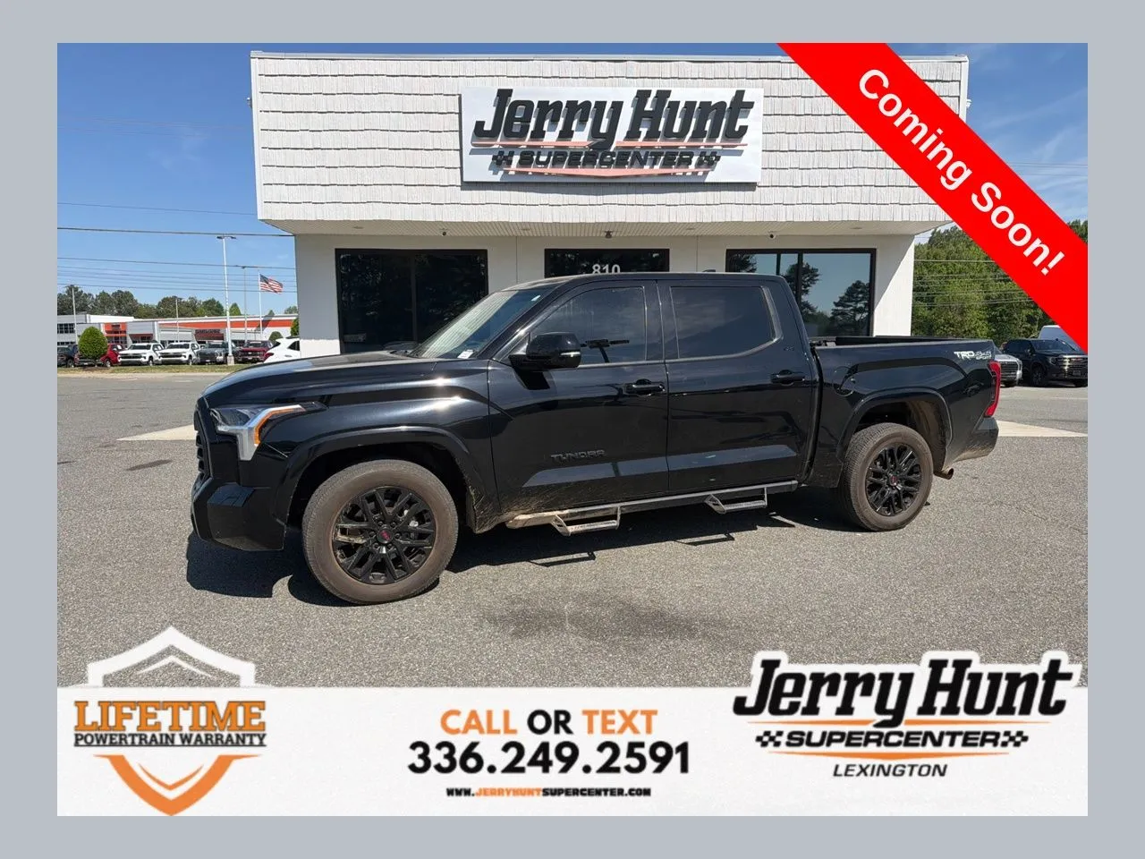 Black 2023 Toyota Tundra SR5 for sale in Lexington, NC