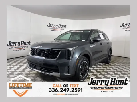 Gray 2024 Kia Sorento S for sale in Lexington, NC