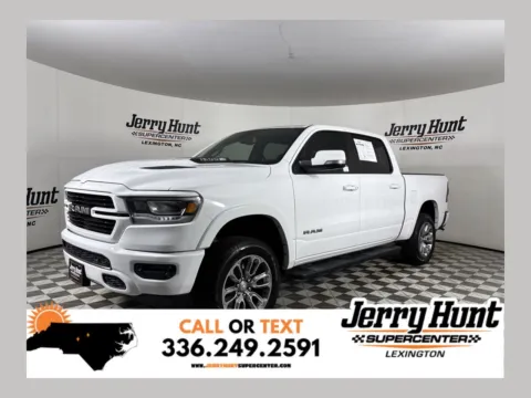 White 2020 Ram 1500 Laramie for sale in Lexington, NC