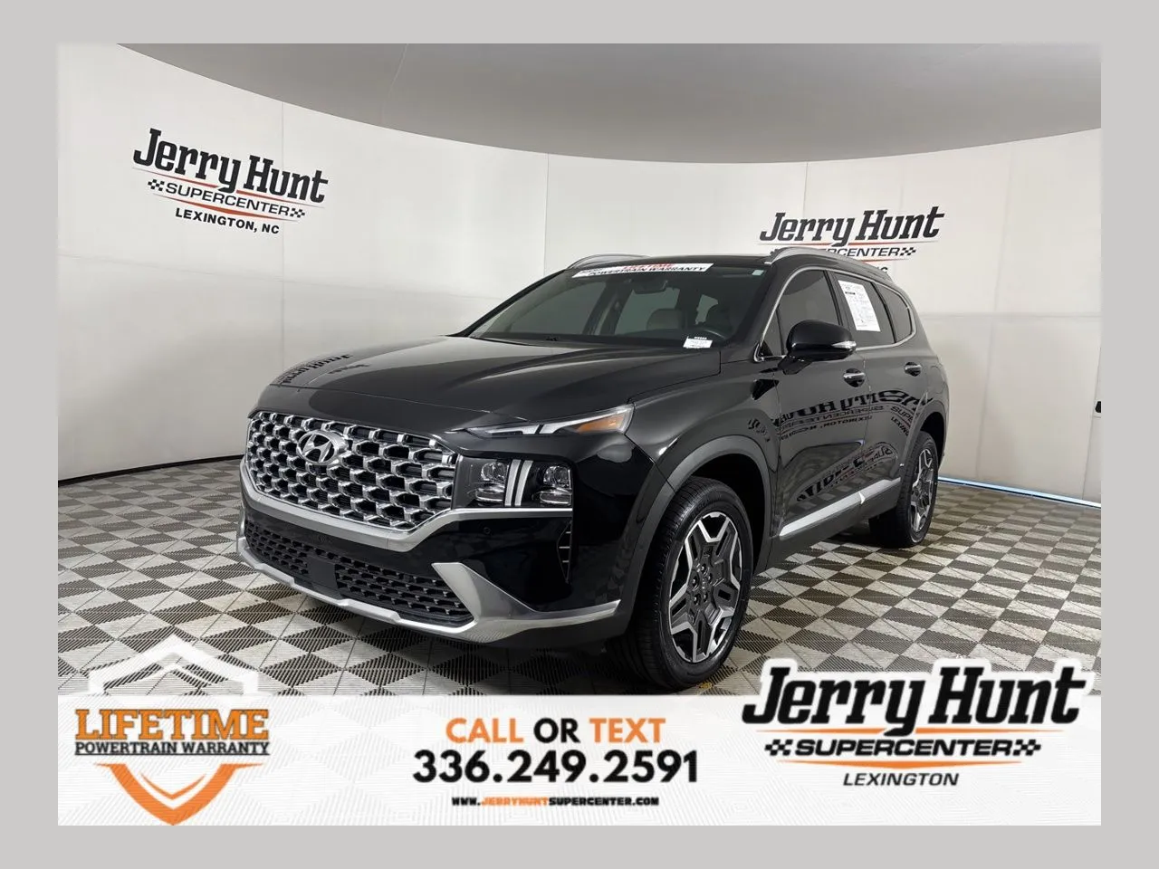 Black 2023 Hyundai Santa Fe Hybrid Limited for sale in Lexington, NC