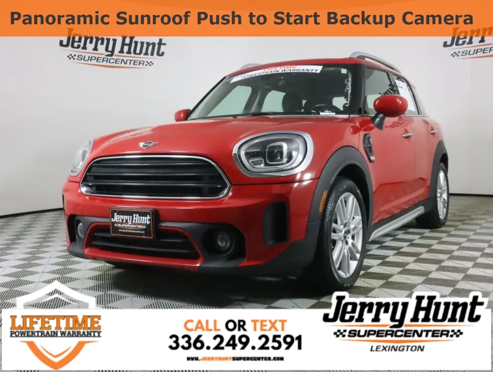 Red 2022 MINI Cooper Countryman Base for sale in Lexington, NC