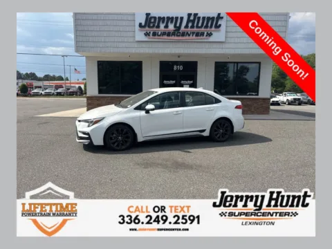 White 2025 Toyota Corolla SE for sale in Lexington, NC