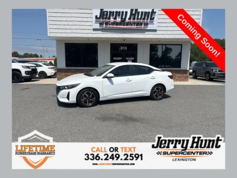 White 2025 Nissan Sentra SV for sale in Lexington, NC
