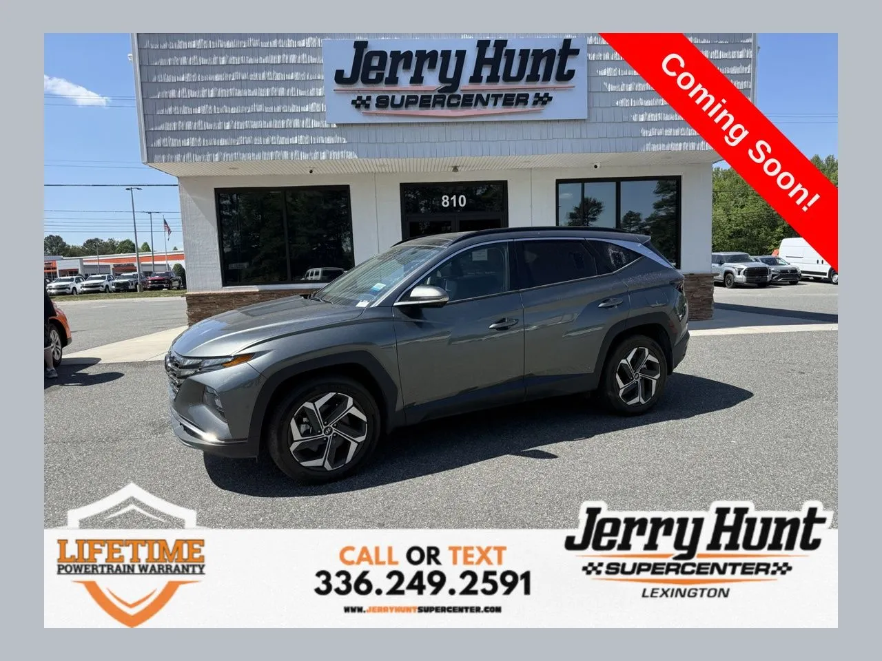 Gray 2022 Hyundai Tucson Limited for sale in Lexington, NC