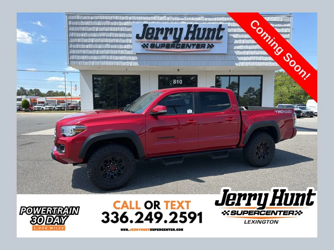 Red 2021 Toyota Tacoma TRD Off-Road for sale in Lexington, NC
