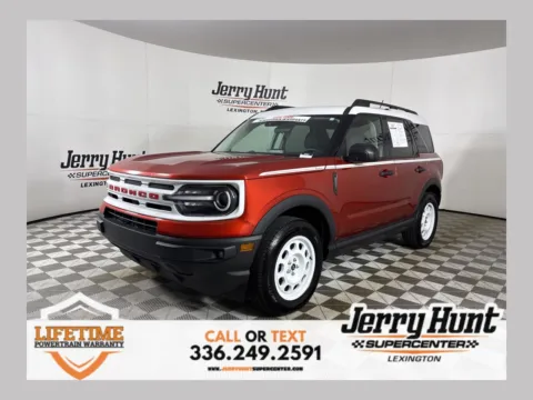 Red 2024 Ford Bronco Sport Heritage for sale in Lexington, NC
