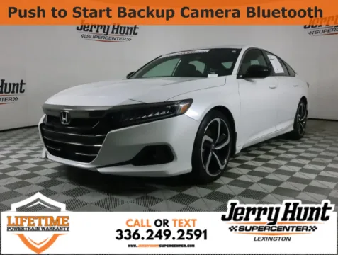 Used 2022 Honda Accord Sport for sale in Lexington, NC at Jerry