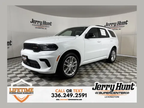 White 2025 Dodge Durango GT Plus for sale in Lexington, NC