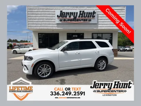 White 2025 Dodge Durango GT Plus for sale in Lexington, NC