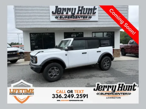 White 2025 Ford Bronco Big Bend for sale in Lexington, NC