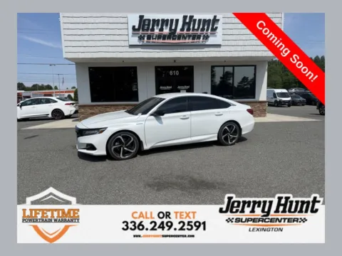 White 2022 Honda Accord Hybrid Sport for sale in Lexington, NC