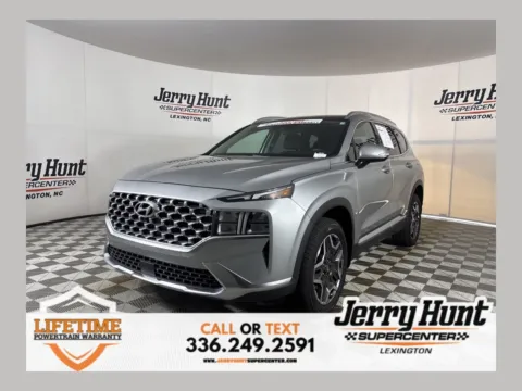 Silver 2023 Hyundai Santa Fe Hybrid SEL Premium for sale in Lexington, NC