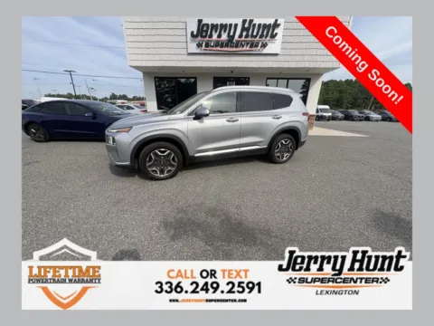 Silver 2023 Hyundai Santa Fe Hybrid SEL Premium for sale in Lexington, NC