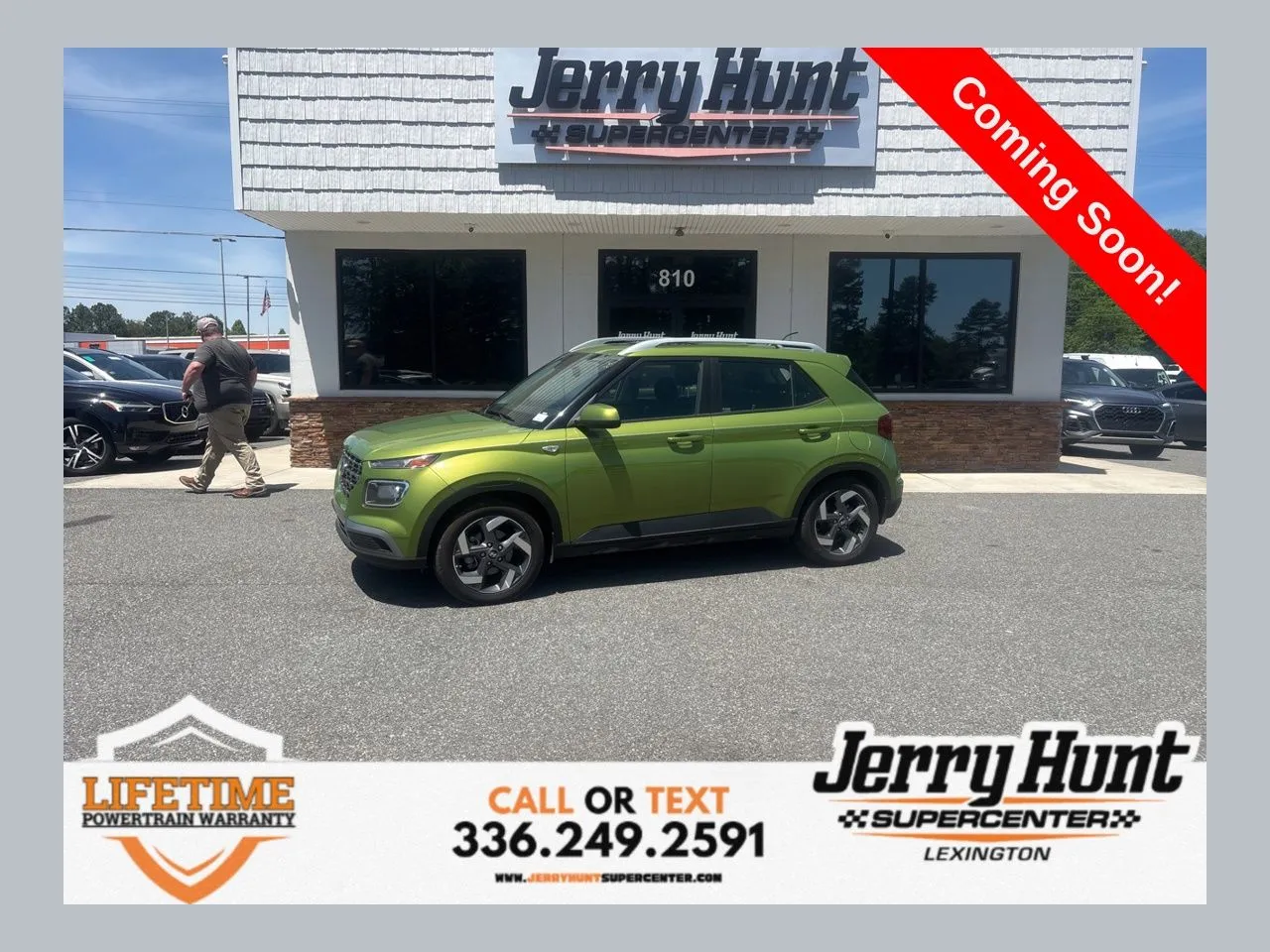 Green 2023 Hyundai Venue SEL for sale in Lexington, NC