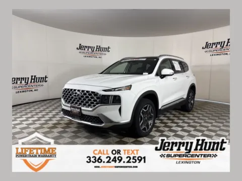 White 2023 Hyundai Santa Fe Limited for sale in Lexington, NC