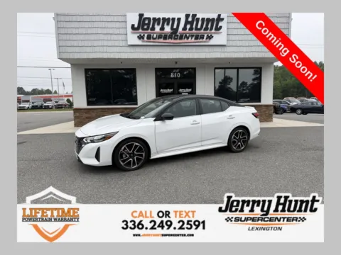 White 2025 Nissan Sentra SR for sale in Lexington, NC