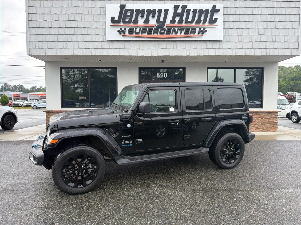 Black 2022 Jeep Wrangler Unlimited Sahara 4xe for sale in Lexington, NC