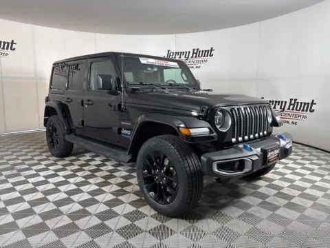 Another view of 2022 Jeep Wrangler Unlimited Sahara 4xe for sale in Lexington, NC at Jerry Hunt Supercenter - Lexington
