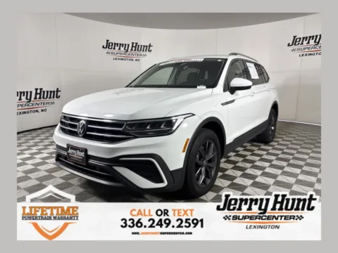 White 2022 Volkswagen Tiguan 2.0T SE for sale in Lexington, NC