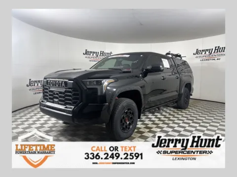 Black 2024 Toyota Tundra Hybrid TRD Pro for sale in Lexington, NC