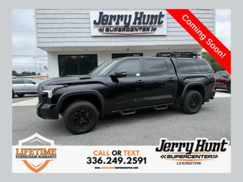 Black 2024 Toyota Tundra Hybrid TRD Pro for sale in Lexington, NC