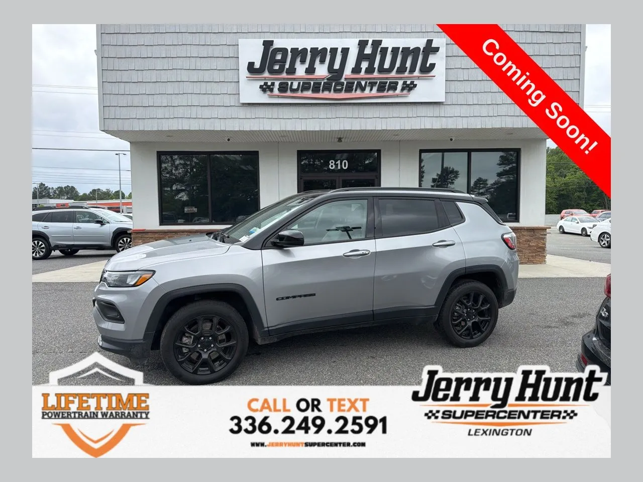 Silver 2023 Jeep Compass Altitude for sale in Lexington, NC