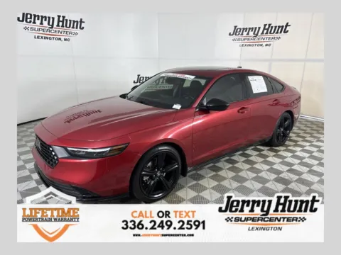 Red 2023 Honda Accord Hybrid Sport-L for sale in Lexington, NC
