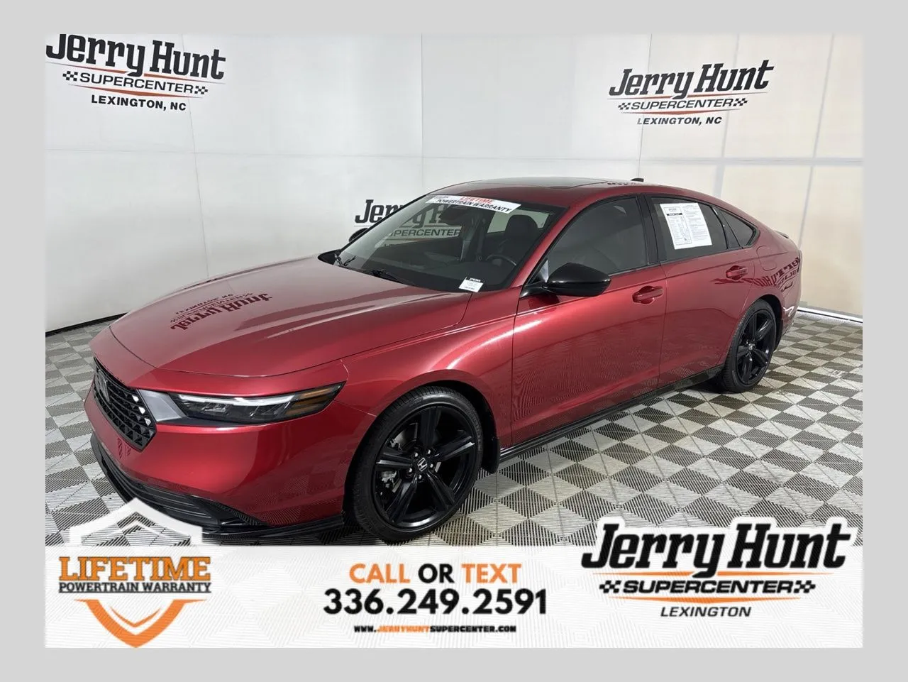 Red 2023 Honda Accord Hybrid Sport-L for sale in Lexington, NC