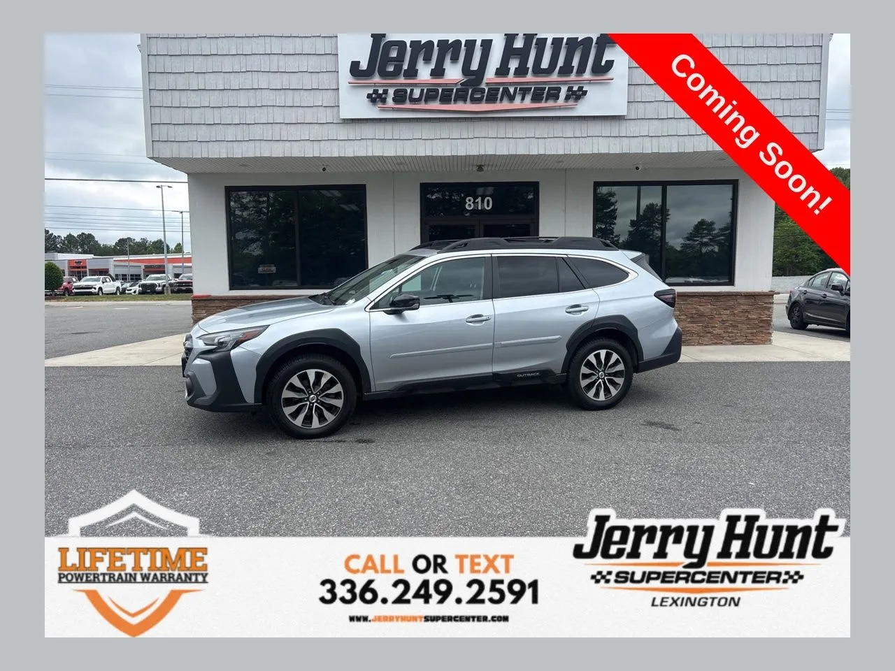 Silver 2024 Subaru Outback Limited for sale in Lexington, NC