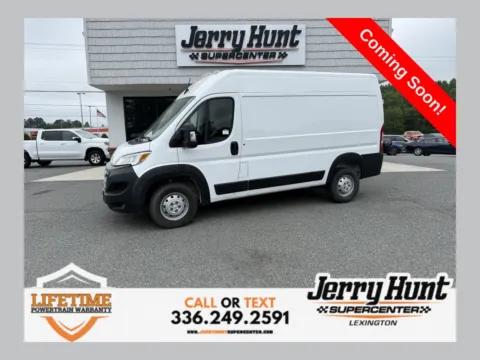 White 2023 Ram ProMaster 2500 High Roof for sale in Lexington, NC