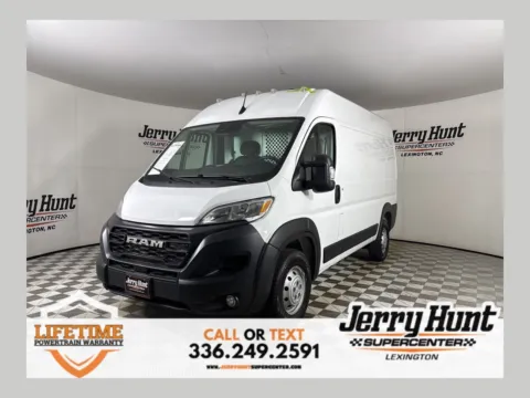 White 2023 Ram ProMaster 2500 High Roof for sale in Lexington, NC