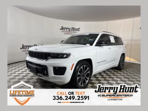 White 2022 Jeep Grand Cherokee L Overland for sale in Lexington, NC