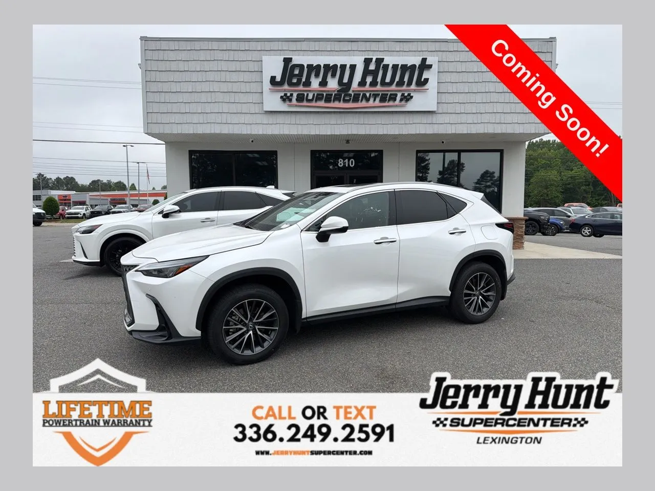 White 2024 Lexus NX 250 Premium for sale in Lexington, NC