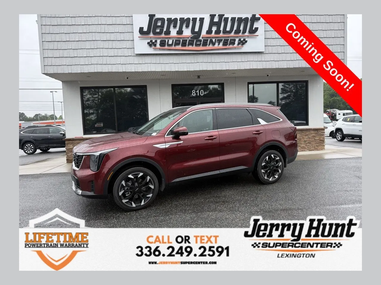 Red 2025 Kia Sorento EX for sale in Lexington, NC