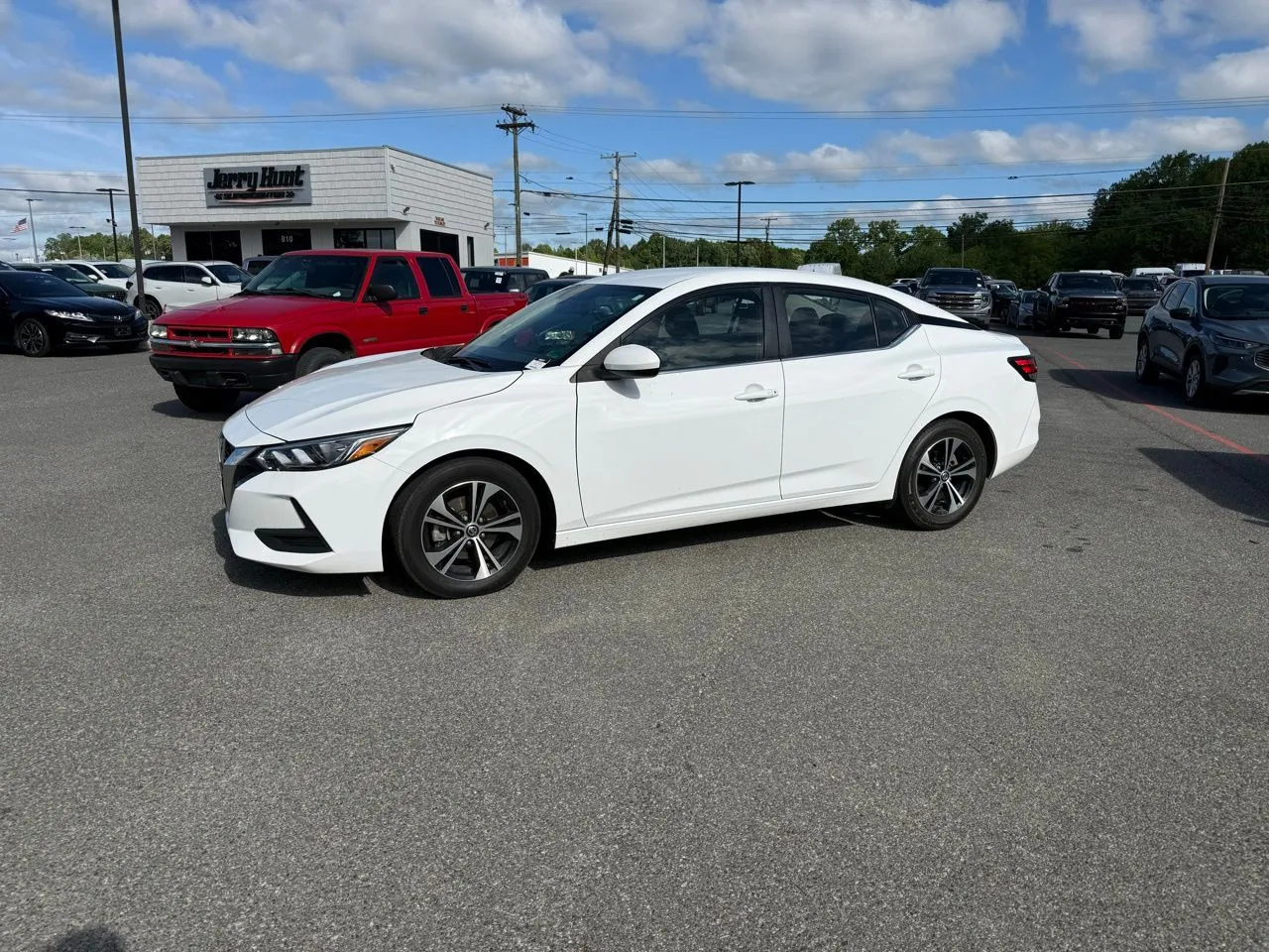 White 2023 Nissan Sentra SV for sale in Lexington, NC