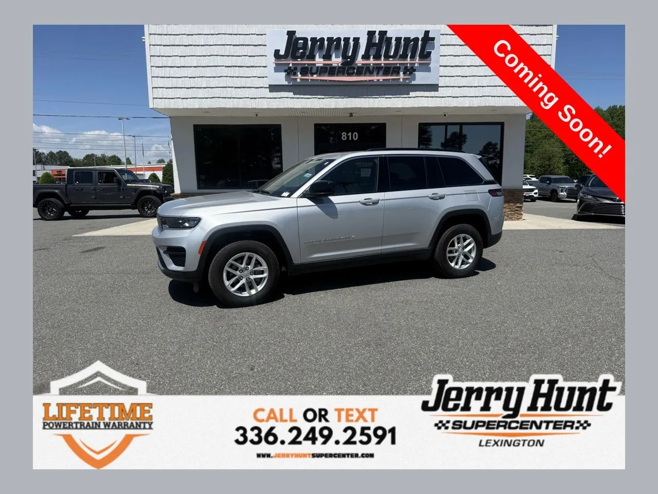 Silver 2025 Jeep Grand Cherokee Laredo X for sale in Lexington, NC