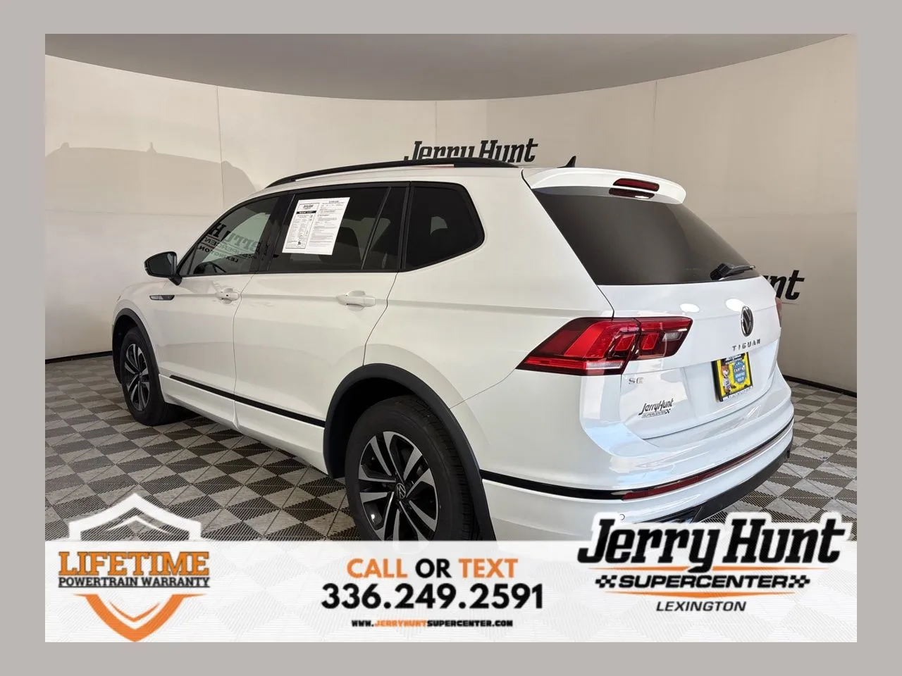 White 2023 Volkswagen Tiguan 2.0T SE R-Line Black for sale in Lexington, NC