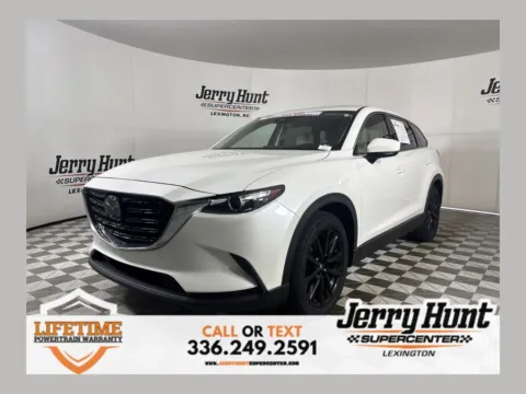 White 2023 Mazda CX-9 Touring Plus for sale in Lexington, NC