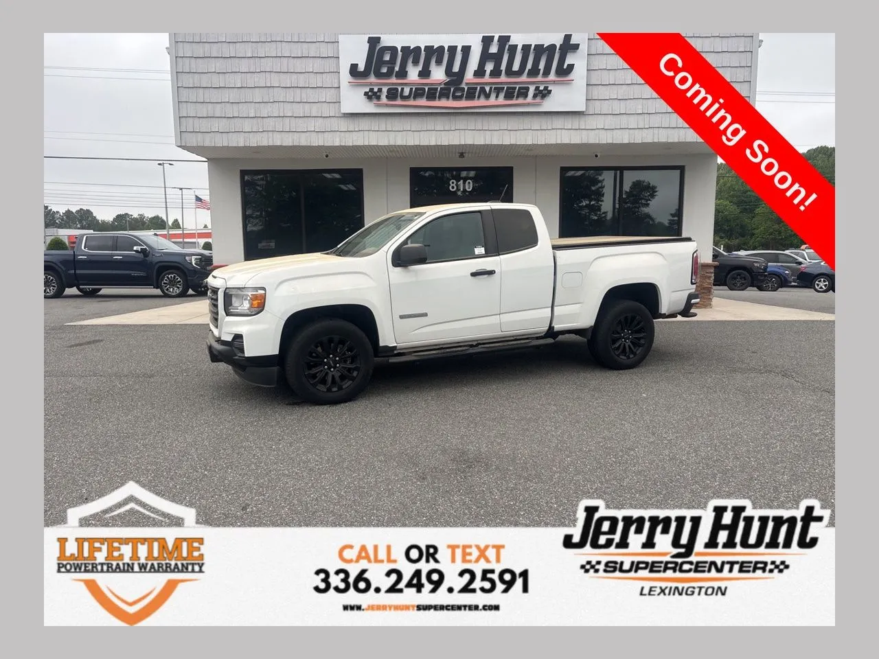 White 2022 GMC Canyon Elevation Standard for sale in Lexington, NC