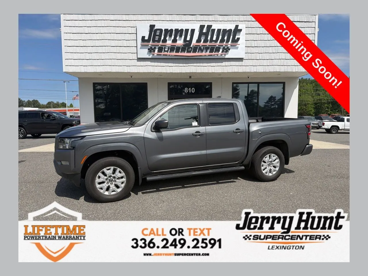 Gray 2023 Nissan Frontier SV for sale in Lexington, NC