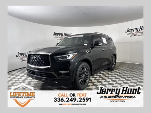 Black 2024 INFINITI QX80 Premium Select for sale in Lexington, NC